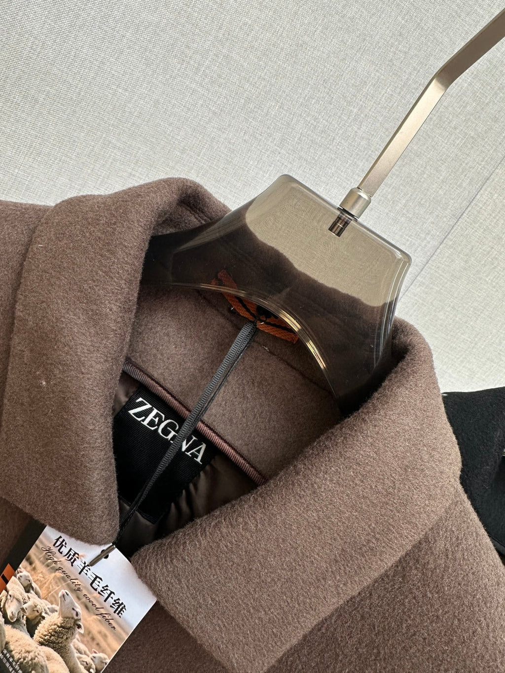 Zegna Merino Wool Detachable Liner Jacket