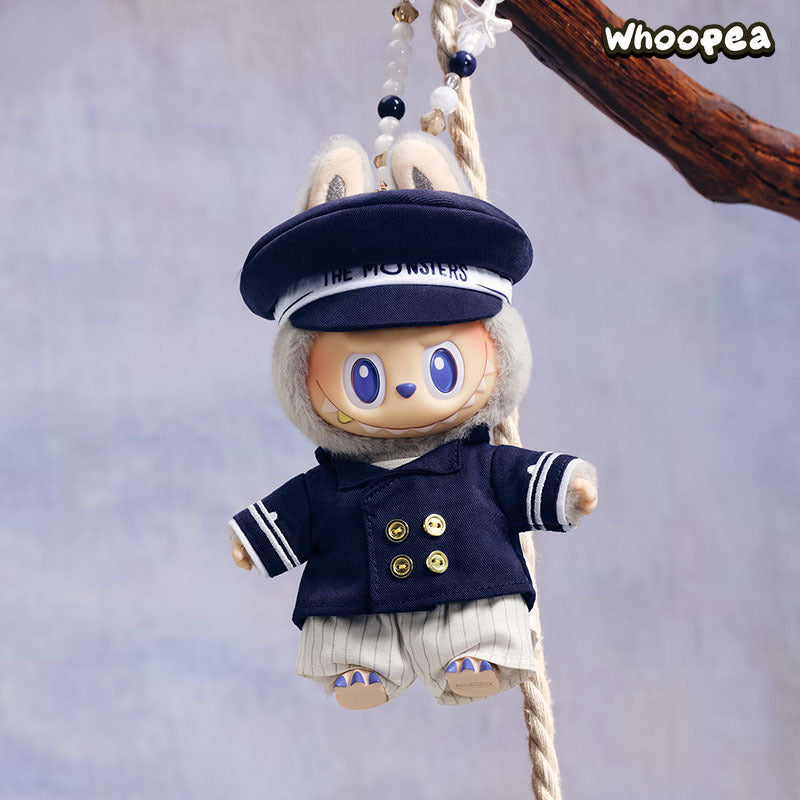 POP MART The Monsters De Vliegende LABUBU Series Captain Vinyl Plush Hanging Card, POP LAND Exclusive (PRE-ORDER)
