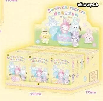SANRI0 Characters Elf Bunny Baby Series Plush Dolls, Blind Box