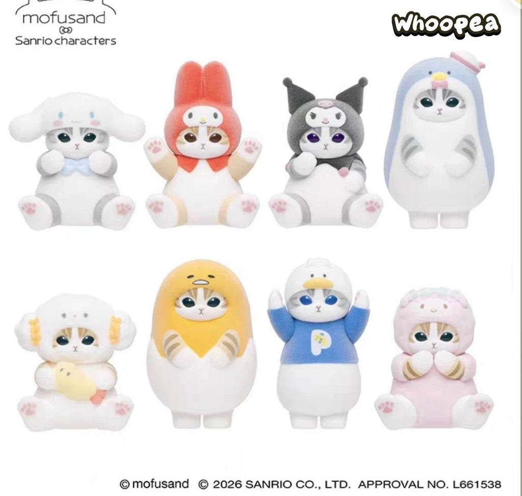 Mofusand x SANRI0 Characters Figure Blind Box (PRE-ORDER)