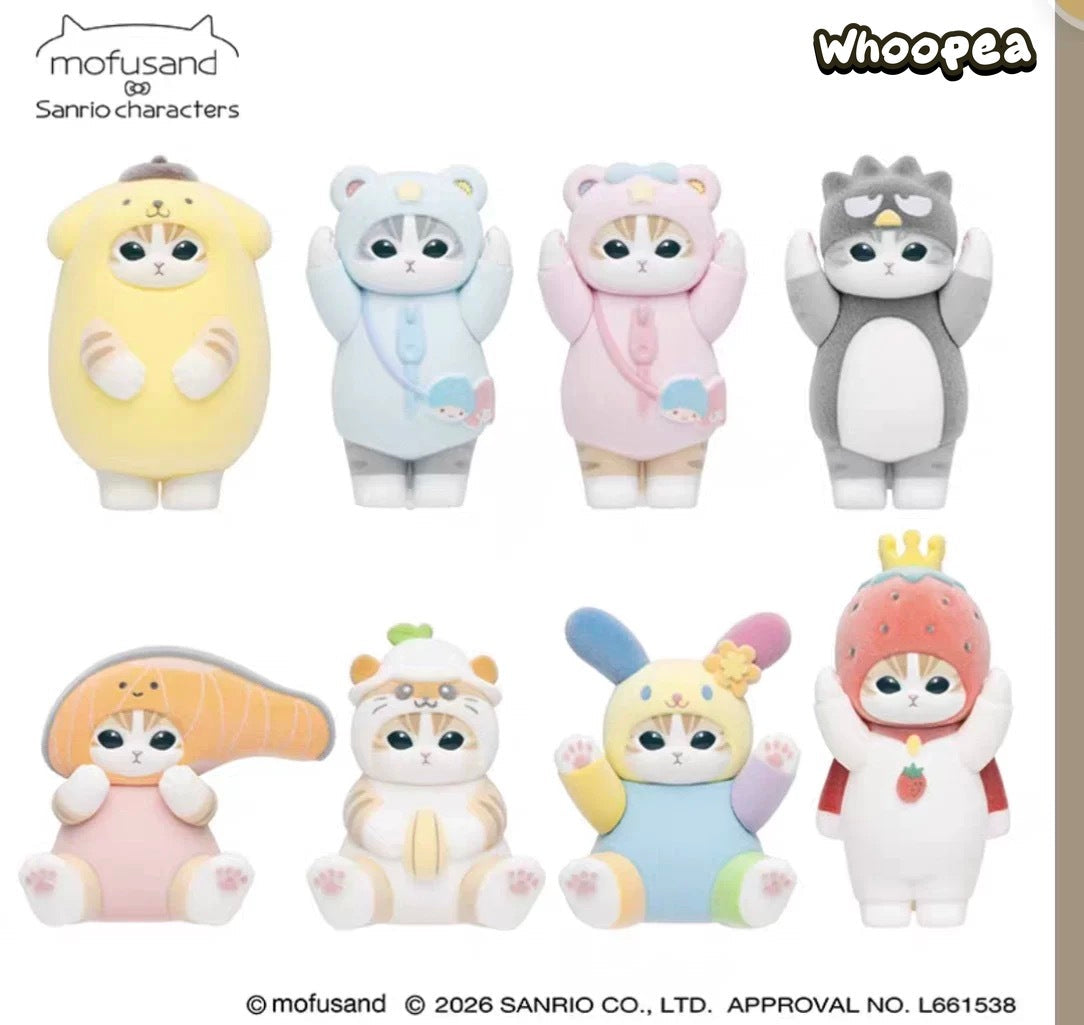 Mofusand x SANRI0 Characters Figure Blind Box (PRE-ORDER)