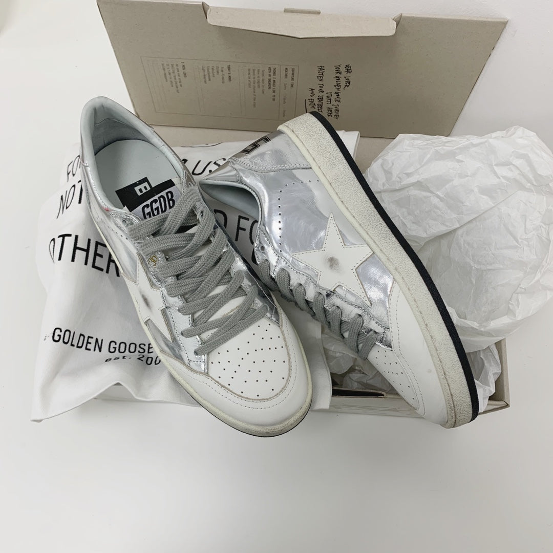 Golden Goose Ball Star Distressed Sneakers – 2023 Spring Collection