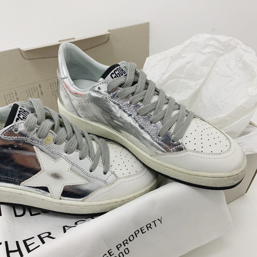 Golden Goose Ball Star Distressed Sneakers – 2023 Spring Collection