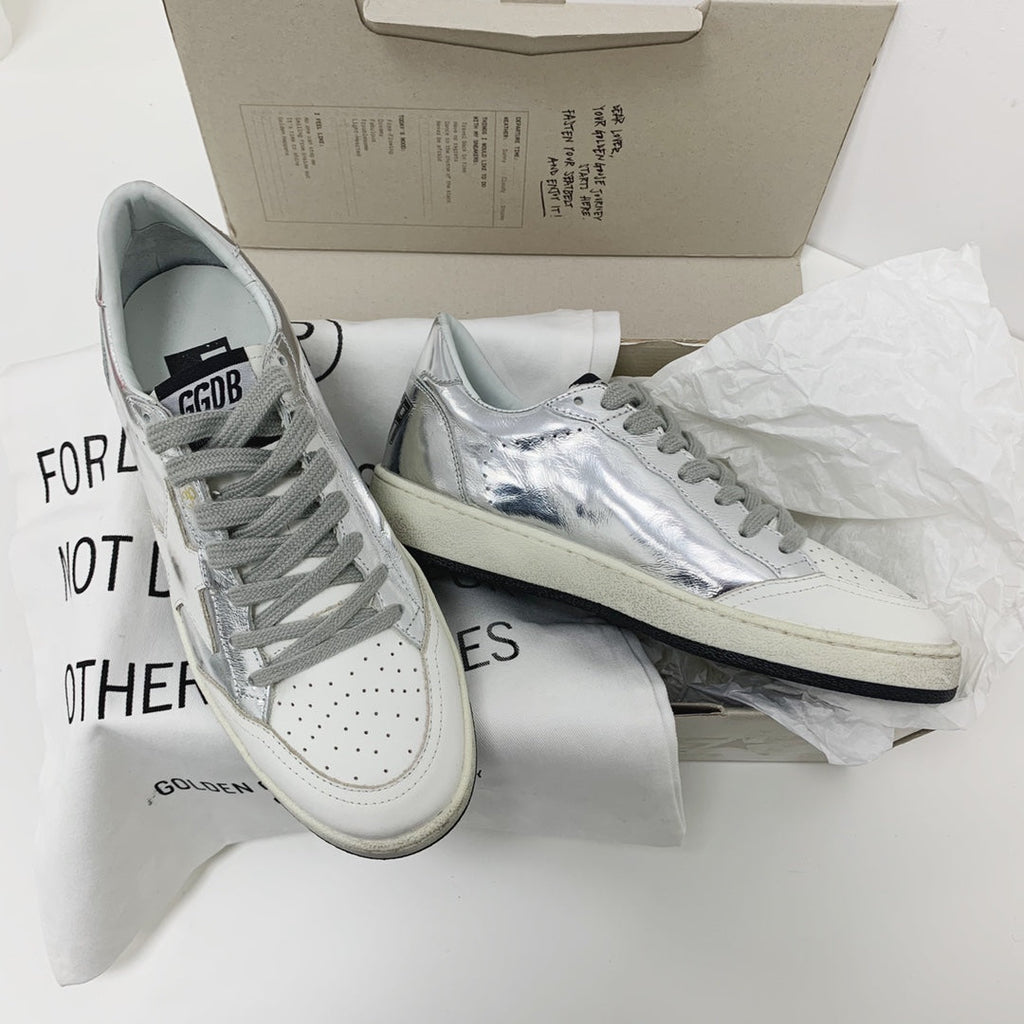 Golden Goose Ball Star Distressed Sneakers – 2023 Spring Collection