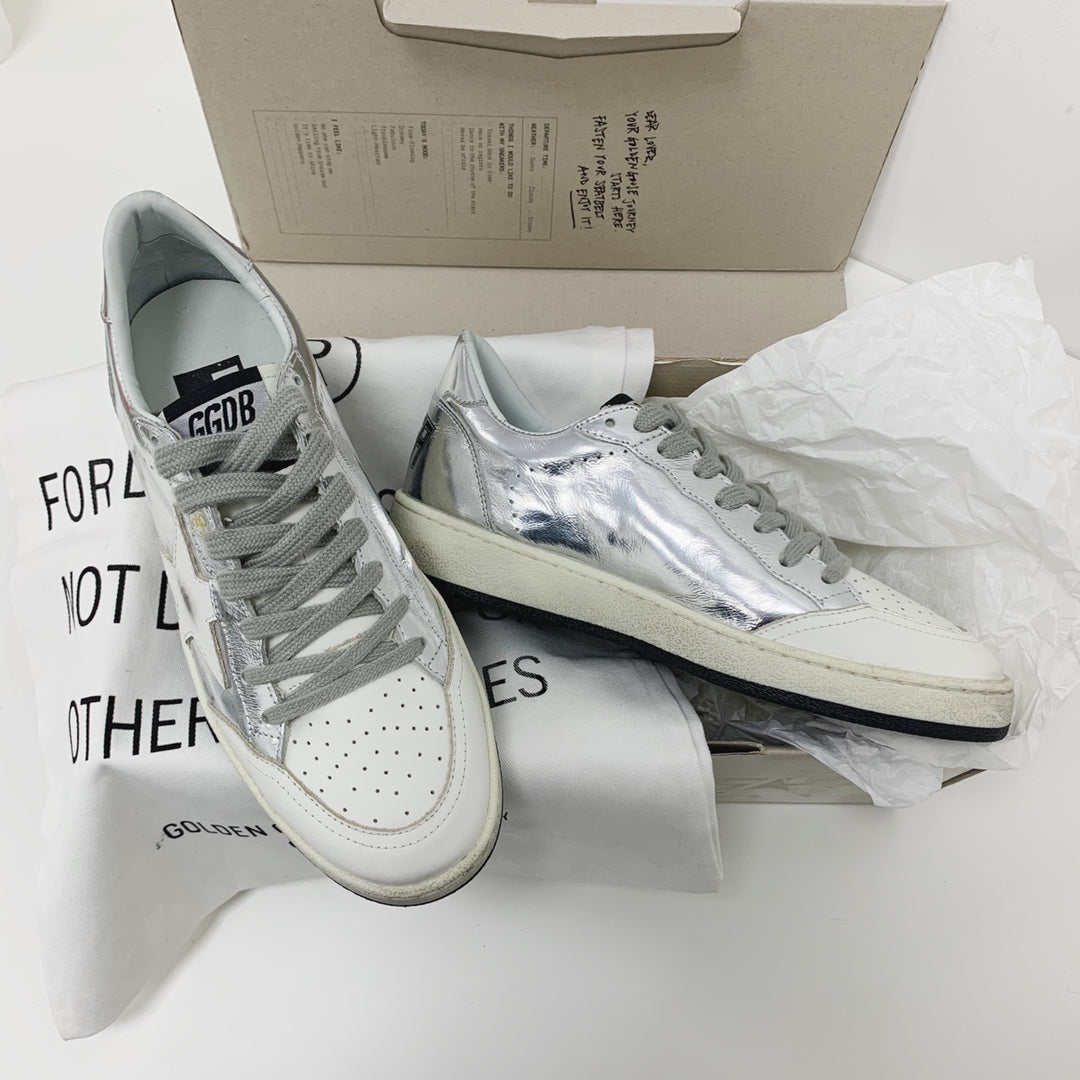 Golden Goose Ball Star Distressed Sneakers – 2023 Spring Collection