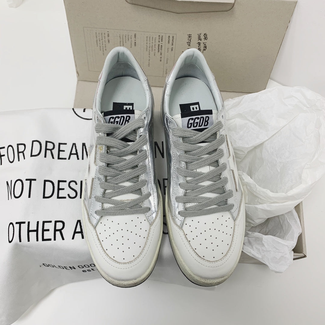 Golden Goose Ball Star Distressed Sneakers – 2023 Spring Collection