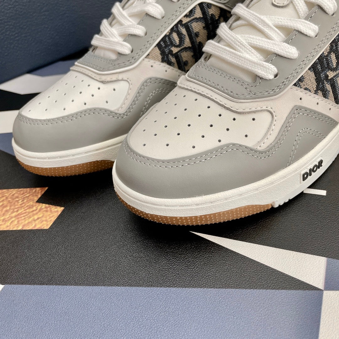 Dior Color-Block Leather Sneakers