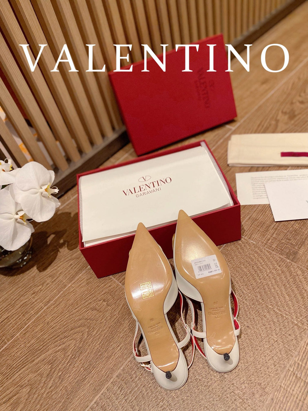Valentino VLogo Signature Rhinestone Low-Heel Pumps – 2022 Collection