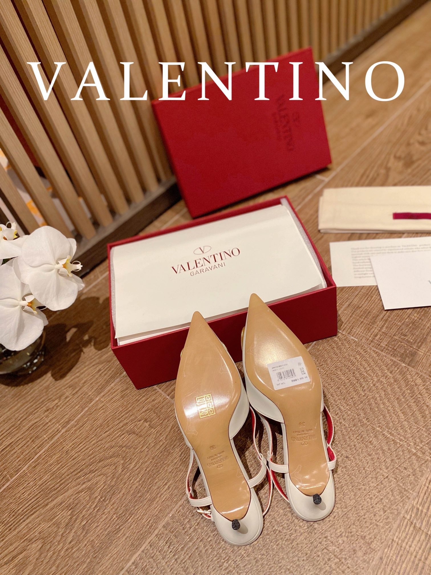 Valentino VLogo Signature Rhinestone Low-Heel Pumps – 2022 Collection
