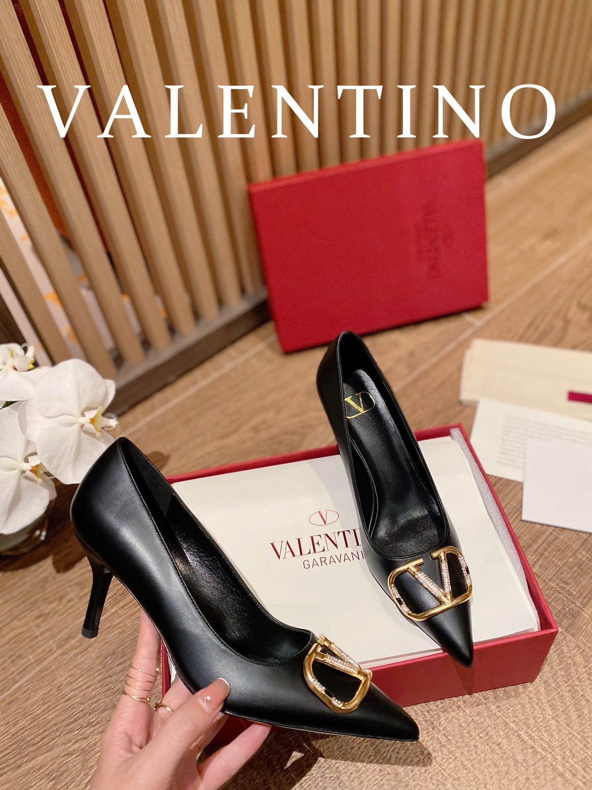 Valentino VLogo Signature Crystal Pumps – 2022 Collection