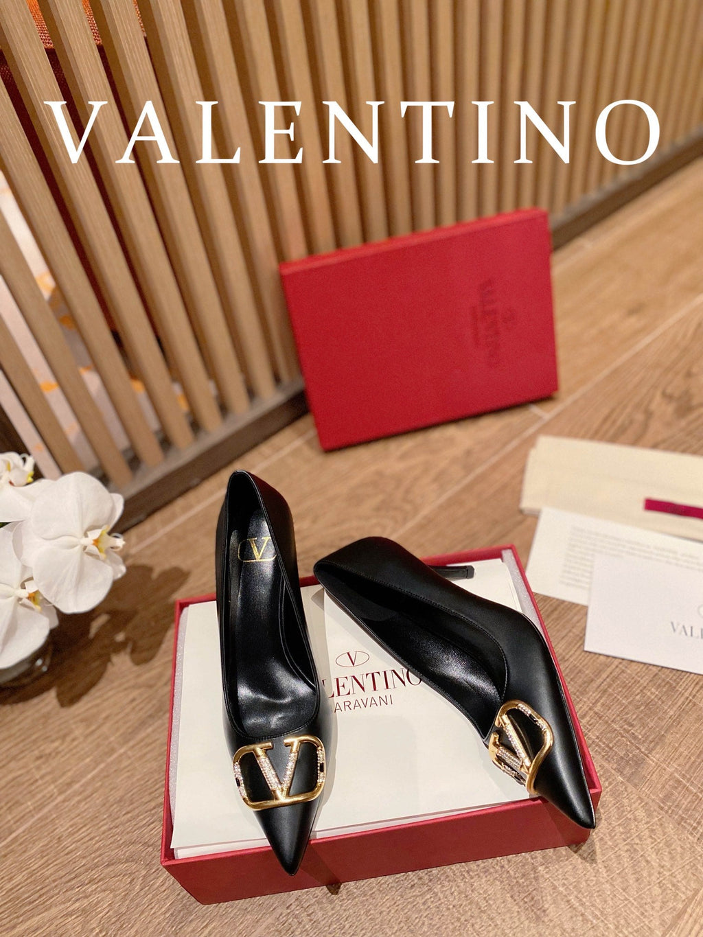 Valentino VLogo Signature Crystal Pumps – 2022 Collection