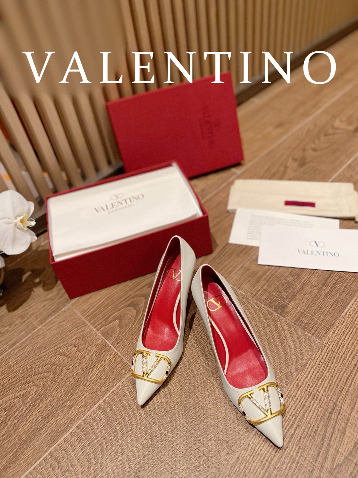 Valentino VLogo Signature Crystal Pumps – 2022 Collection