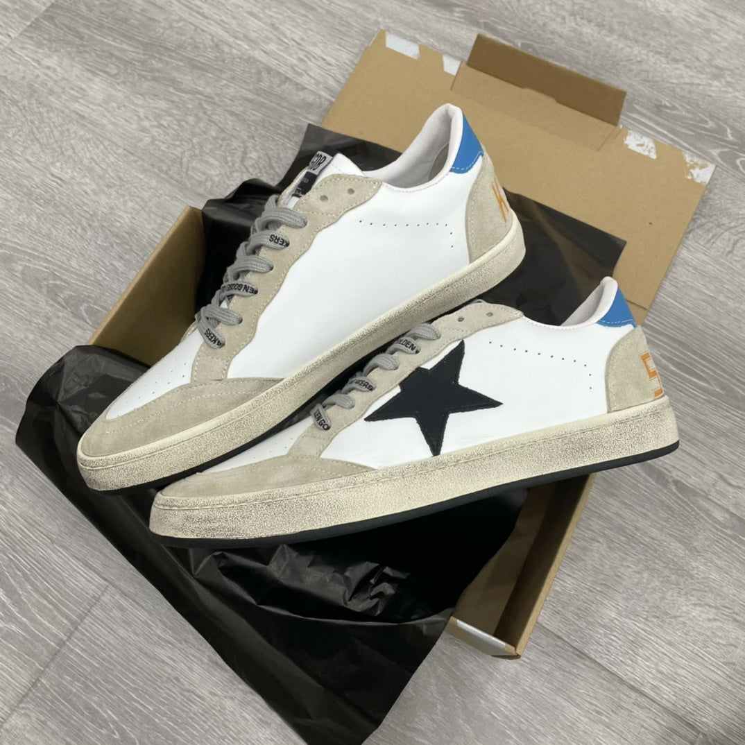 Golden Goose Ball Star Distressed Sneakers – 2023 Spring Collection