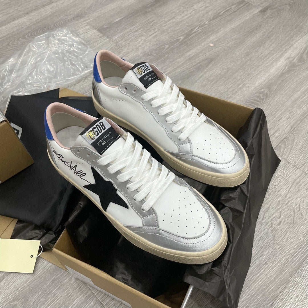 Golden Goose Ball Star Letter Graffiti Sneakers – 2023 Spring Collection