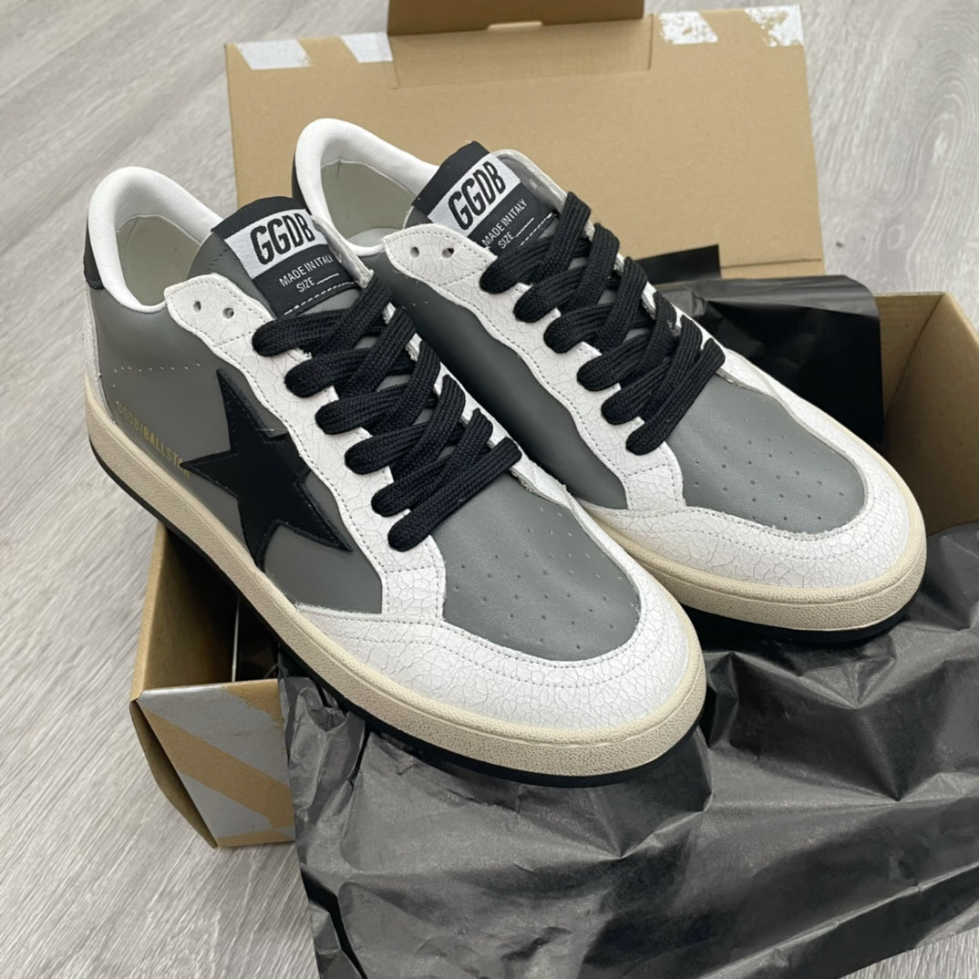 Golden Goose Ball Star Distressed Sneakers – 2023 Spring Collection