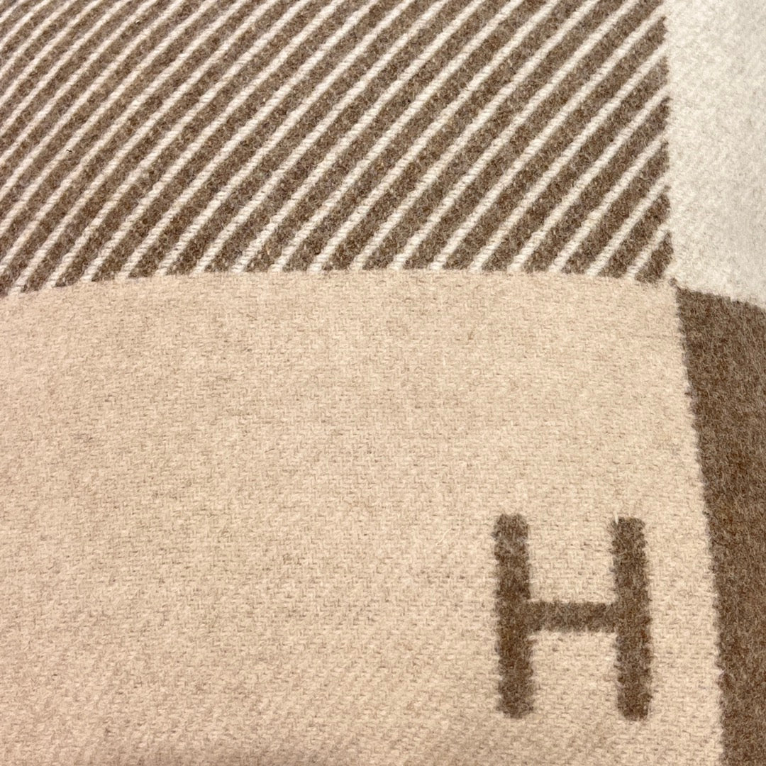 Hermès H Riviera Wool Cashmere Blanket