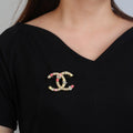 Chanel No. 5 Pearl Diamond Double C Brooch – Autumn/Winter Collection