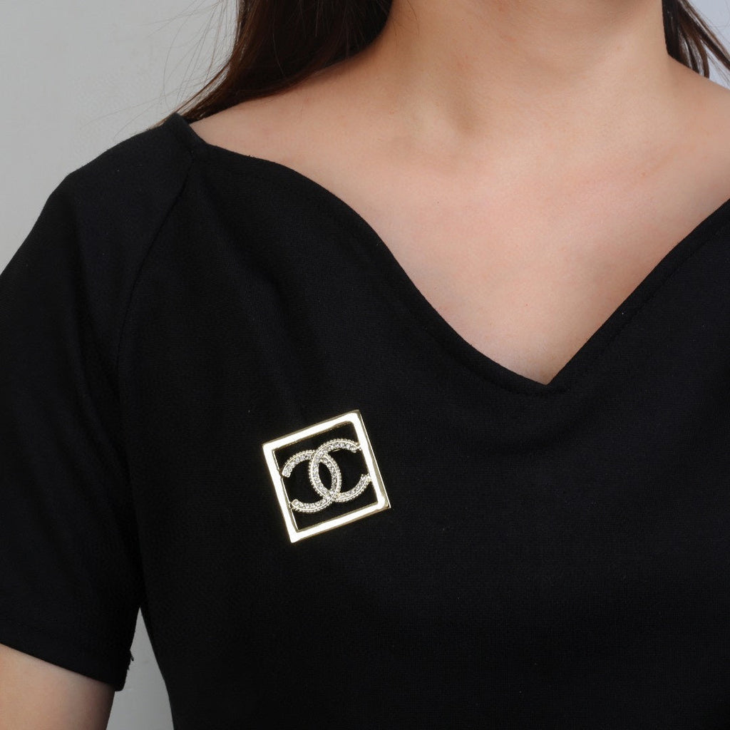 Chanel Diamond Double C Brooch – Autumn/Winter Collection