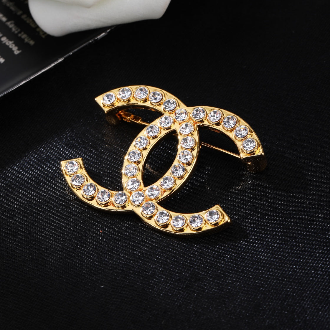 Chanel Double C Brooch