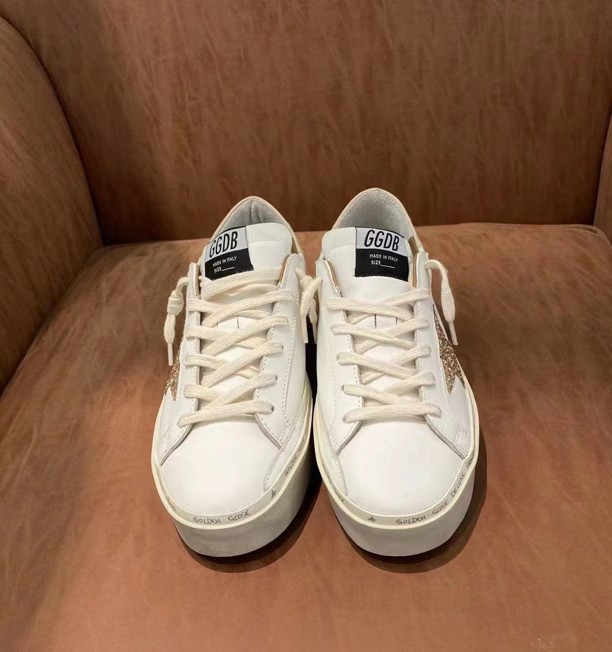 Golden Goose Superstar Distressed Sneakers – 2023 Spring Collection