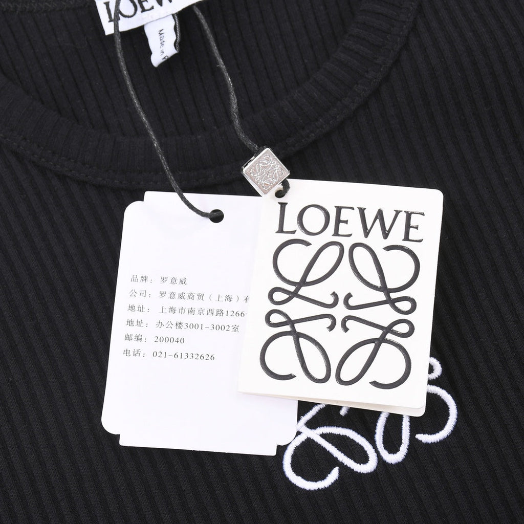 Loewe Classic Embroidered Tank Top – 2023SS