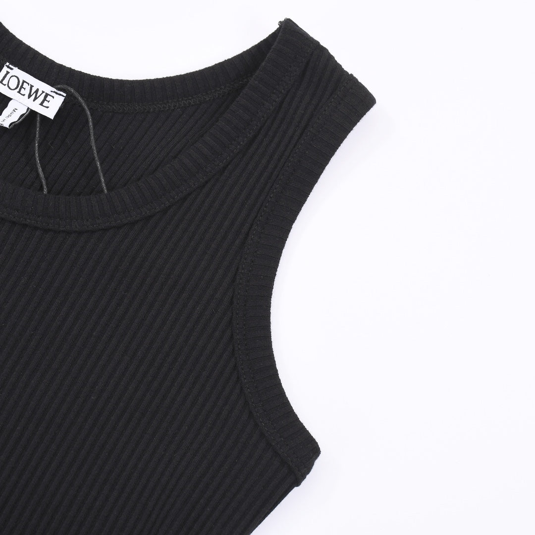 Loewe Classic Embroidered Tank Top – 2023SS