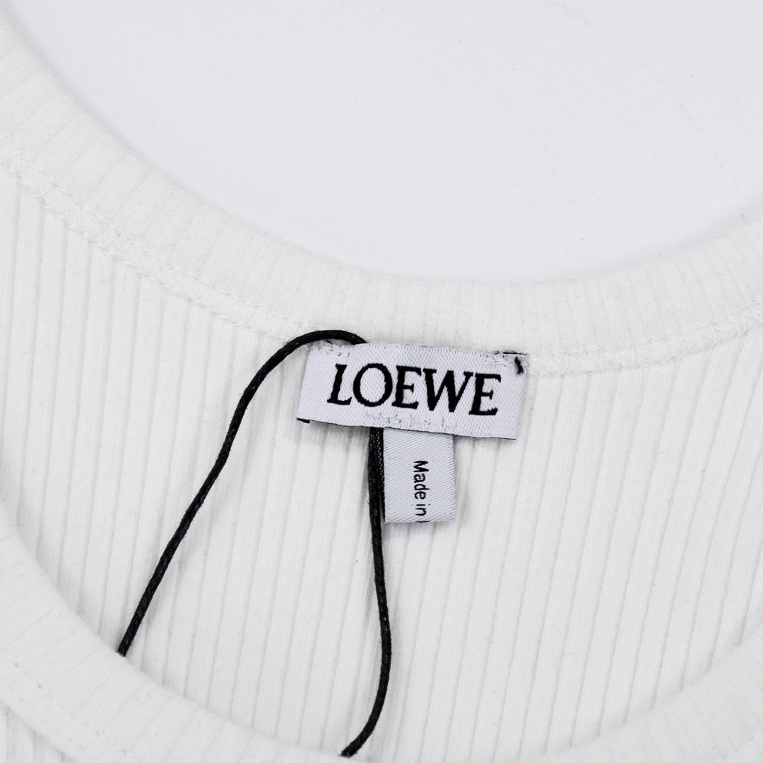 Loewe Classic Embroidered Tank Top – 2023SS