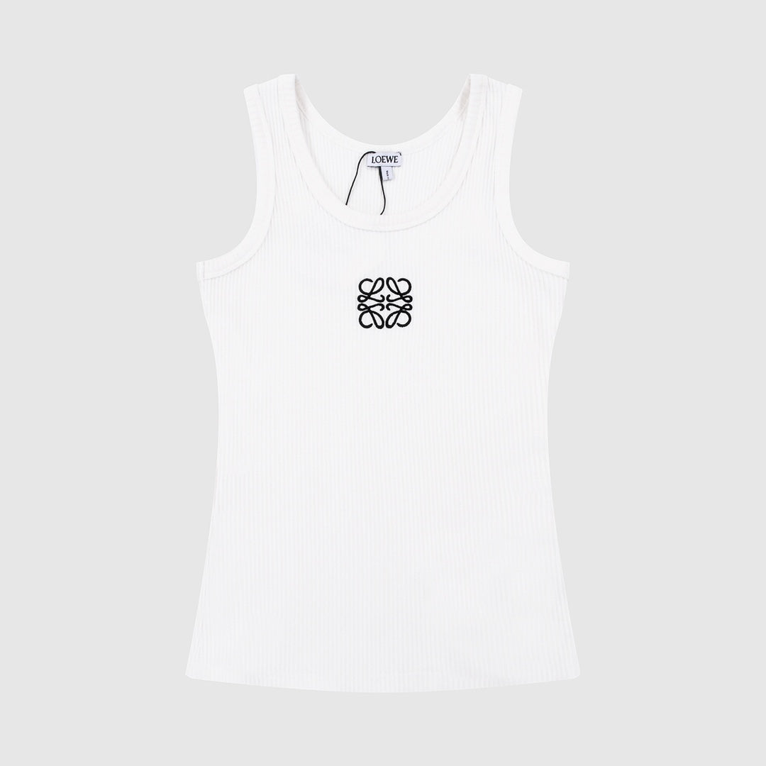Loewe Classic Embroidered Tank Top – 2023SS