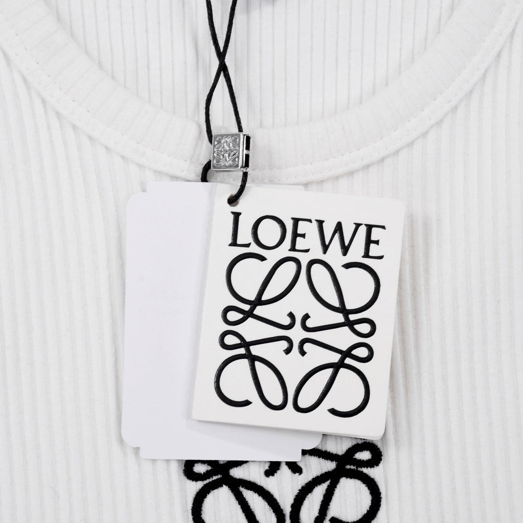 Loewe Classic Embroidered Tank Top – 2023SS