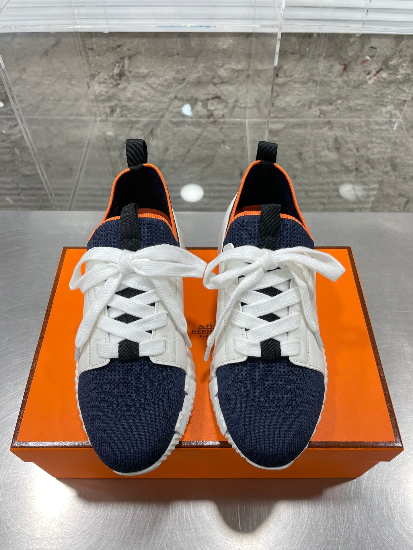 Hermès Sport Sneakers – Iconic Orange Edge