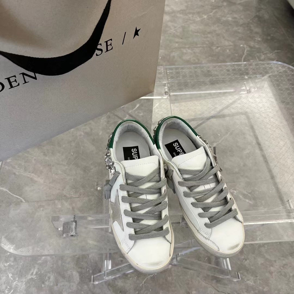Golden Goose Superstar Diamond Tail Sneakers – 2023 Autumn/Winter