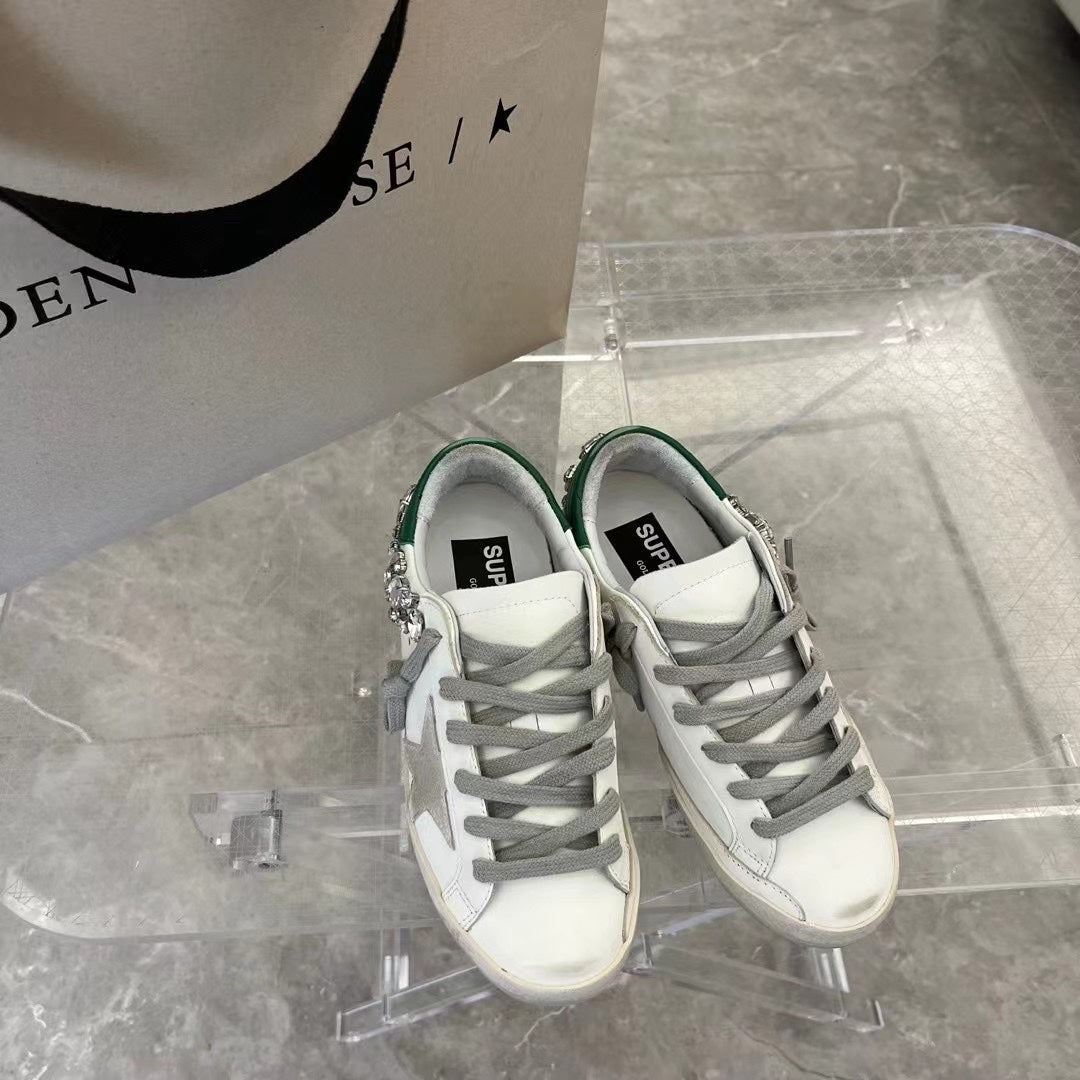 Golden Goose Superstar Diamond Tail Sneakers – 2023 Autumn/Winter