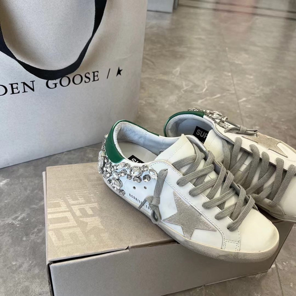 Golden Goose Superstar Diamond Tail Sneakers – 2023 Autumn/Winter