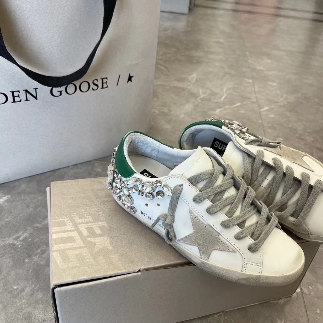Golden Goose Superstar Diamond Tail Sneakers – 2023 Autumn/Winter