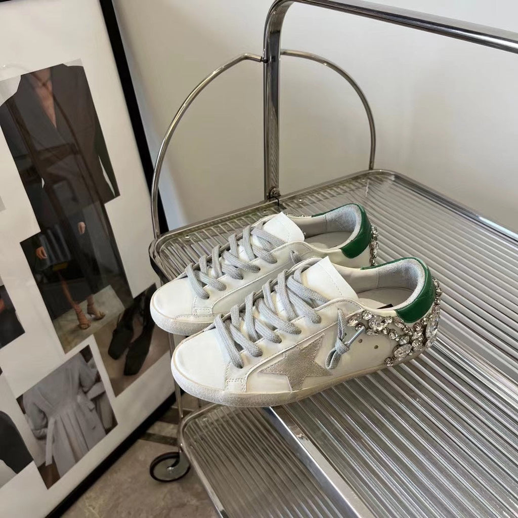 Golden Goose Superstar Diamond Tail Sneakers – 2023 Autumn/Winter