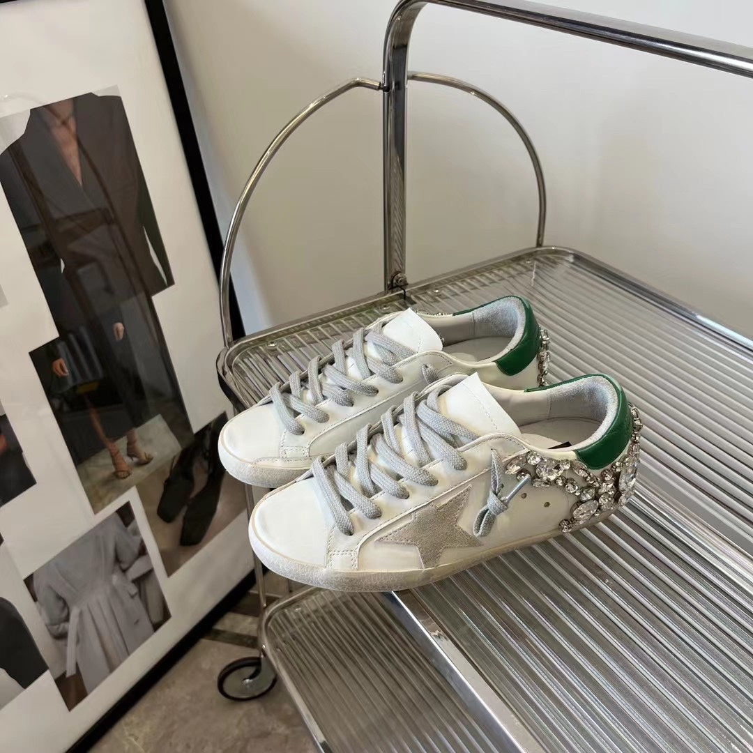 Golden Goose Superstar Diamond Tail Sneakers – 2023 Autumn/Winter
