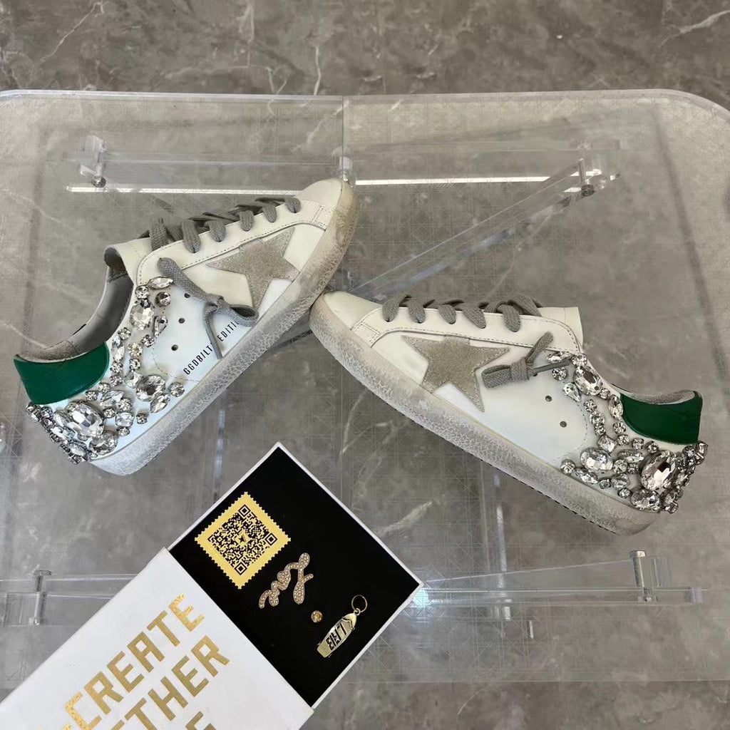 Golden Goose Superstar Diamond Tail Sneakers – 2023 Autumn/Winter
