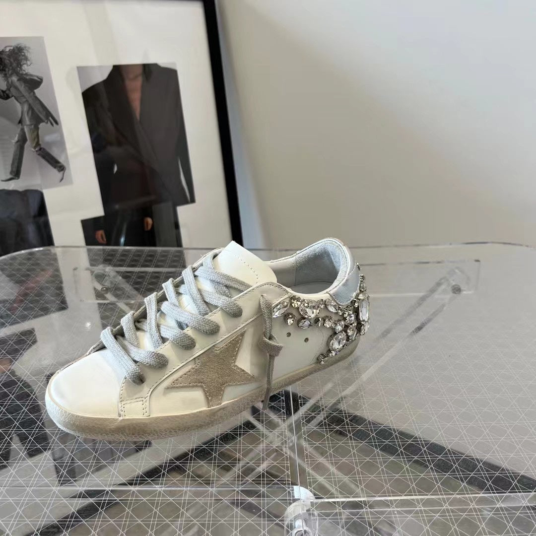 Golden Goose Superstar Diamond Tail Sneakers – 2023 Autumn/Winter