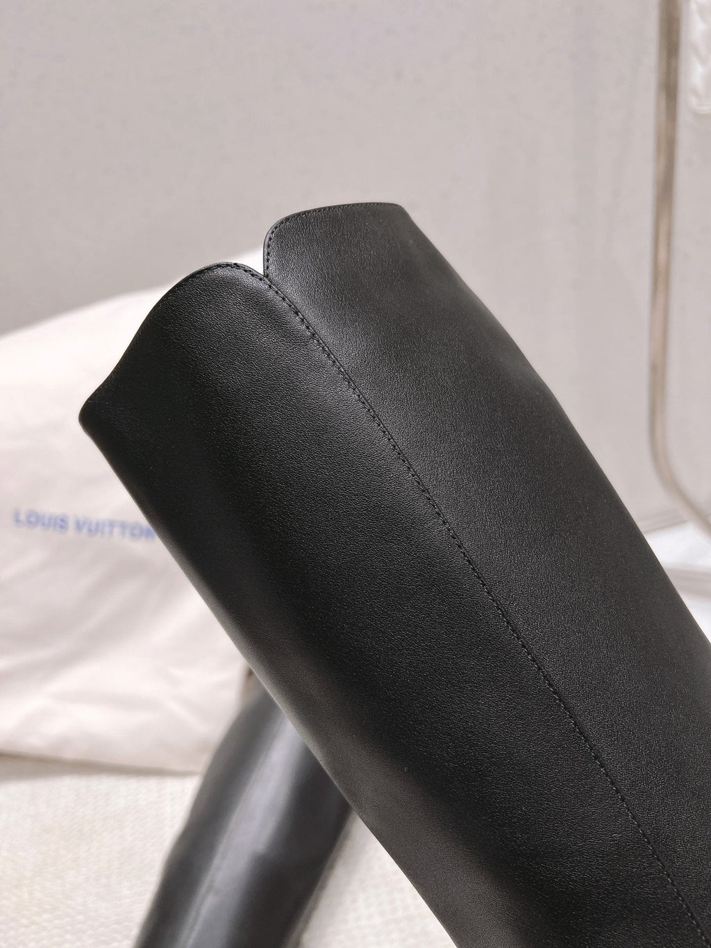 Louis Vuitton Parisienne Leather Knee-High Boots