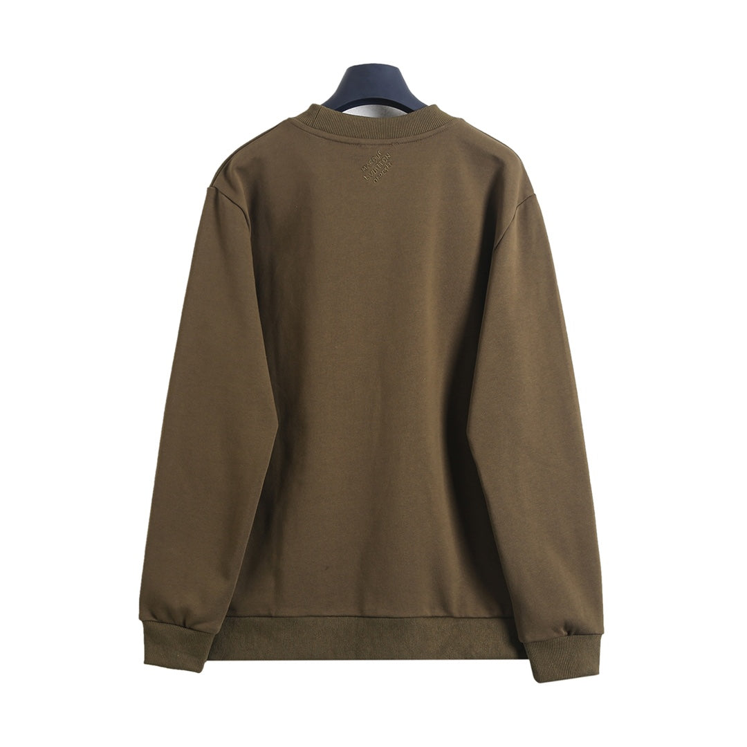 Louis Vuitton Embroidered Crewneck Sweatshirt – 25FW