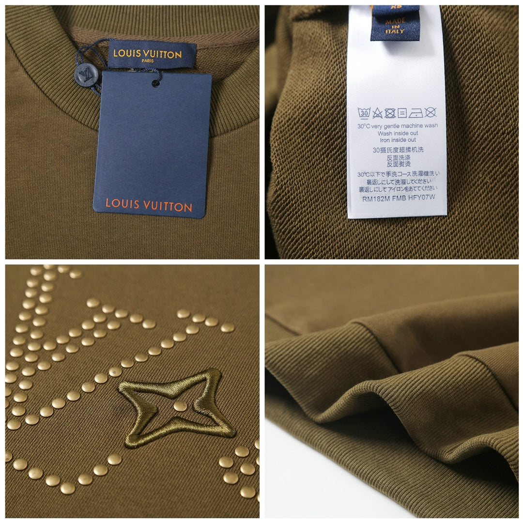 Louis Vuitton Embroidered Crewneck Sweatshirt – 25FW
