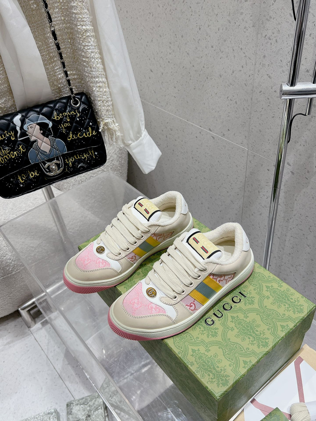 Gucci Screener Series Chunky Unisex Sneakers