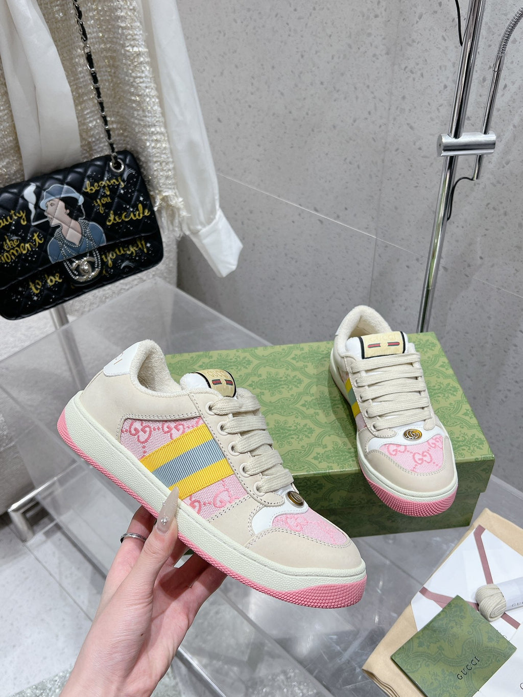Gucci Screener Series Chunky Unisex Sneakers