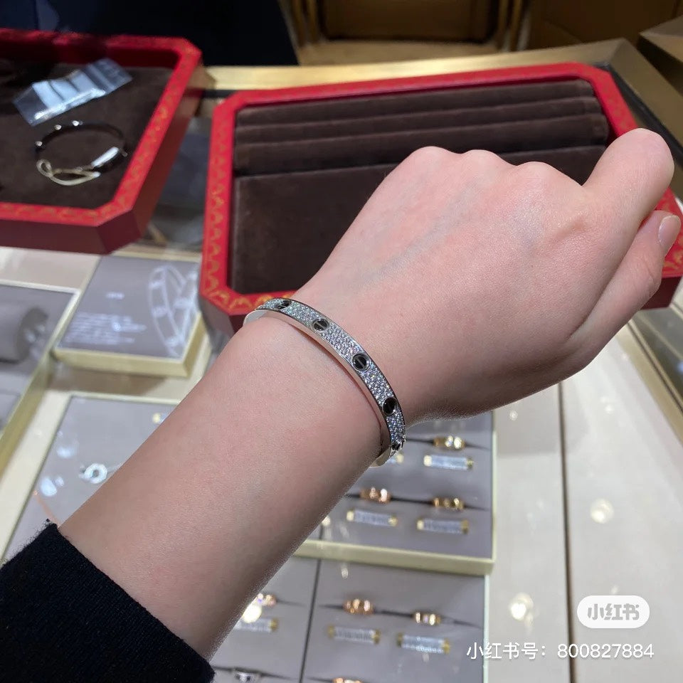 Cartier LOVE Pave Bracelet