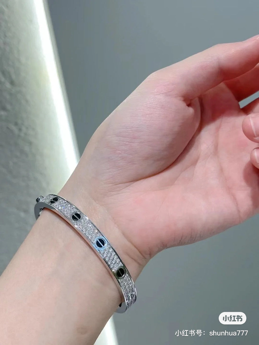 Cartier LOVE Pave Bracelet
