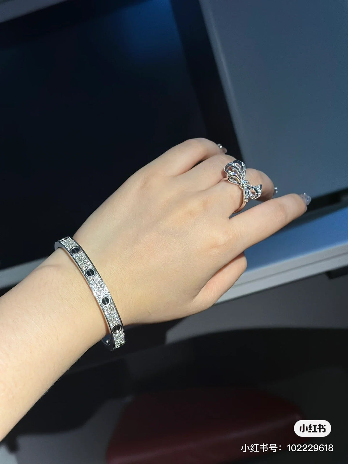 Cartier LOVE Pave Bracelet