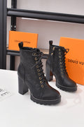 Louis Vuitton Classic High-Heeled Martin Boots