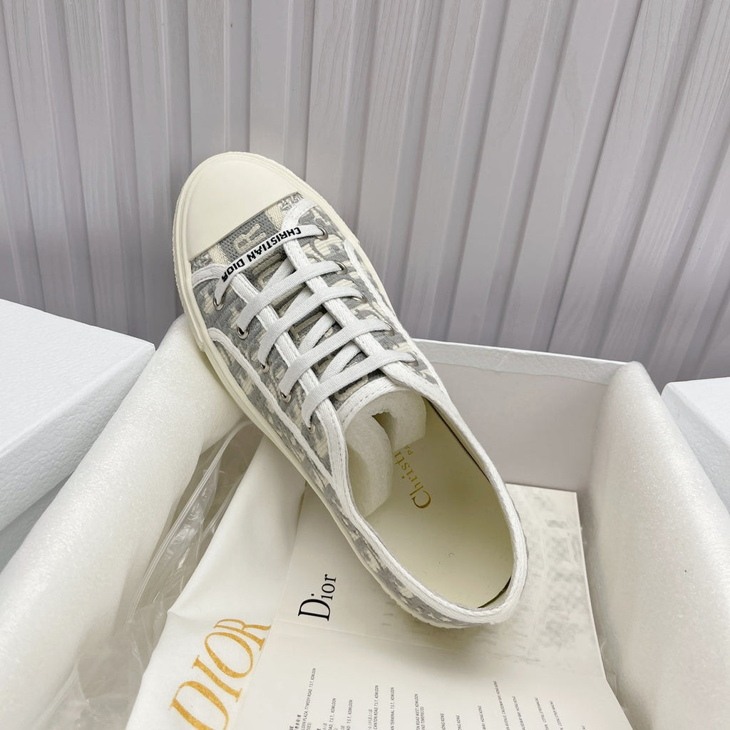 Dior Embroidered Flat Sport Sneakers