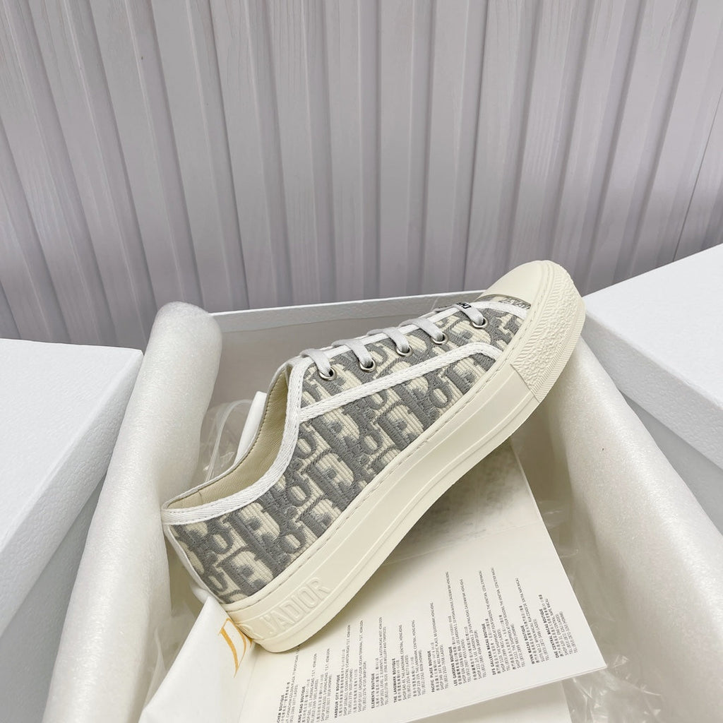 Dior Embroidered Flat Sport Sneakers