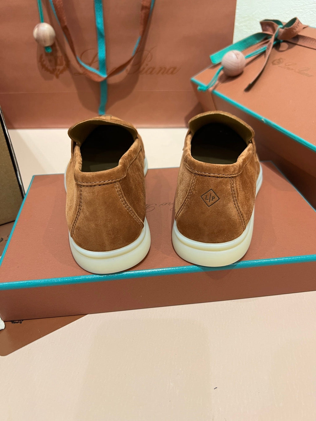 Loro Piana My Charms Suede Loafers